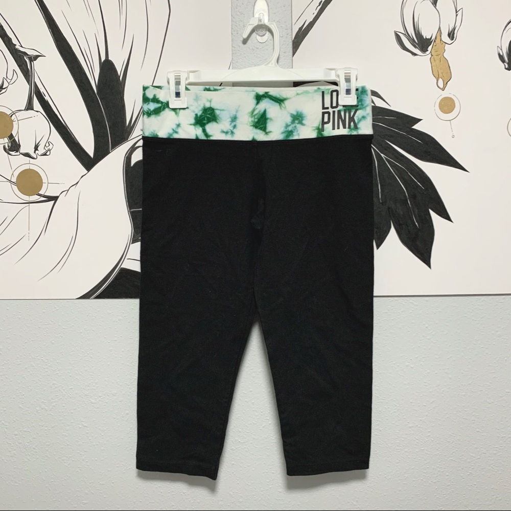 💮LAST CALL💮 MSU Cropped Leggings | Pink